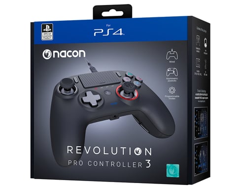 NACON Revolution Pro 3 Noir USB Manette de jeu Analogique/Numérique PC, PlayStation 4