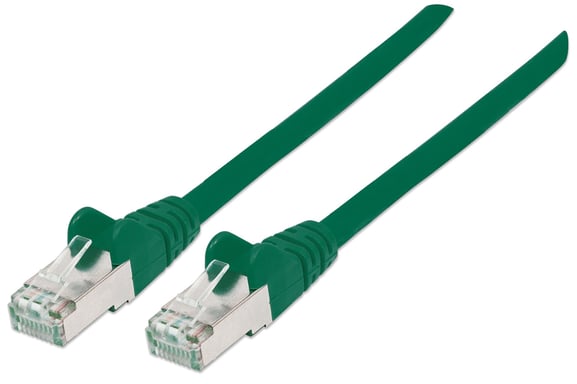 Intellinet 735322 cavo di rete Verde 1 m Cat6 S/FTP (S-STP)