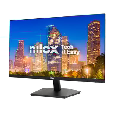 Nilox MONITOR 23.8'' NXM24FHD11 LED FHD 75HZ 16:9 5MS HDMI/VGA pantalla para PC 61 cm (24'') 1920 x 1080 Pixeles Full HD Negro