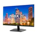 Nilox MONITOR 23.8'' NXM24FHD11 LED FHD 75HZ 16:9 5MS HDMI/VGA pantalla para PC 61 cm (24'') 1920 x 1080 Pixeles Full HD Negro