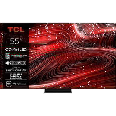 TCL 55C89K QD-MiniLed Système Bang & Olufsen 144 Hz 4K 138 cm 2025