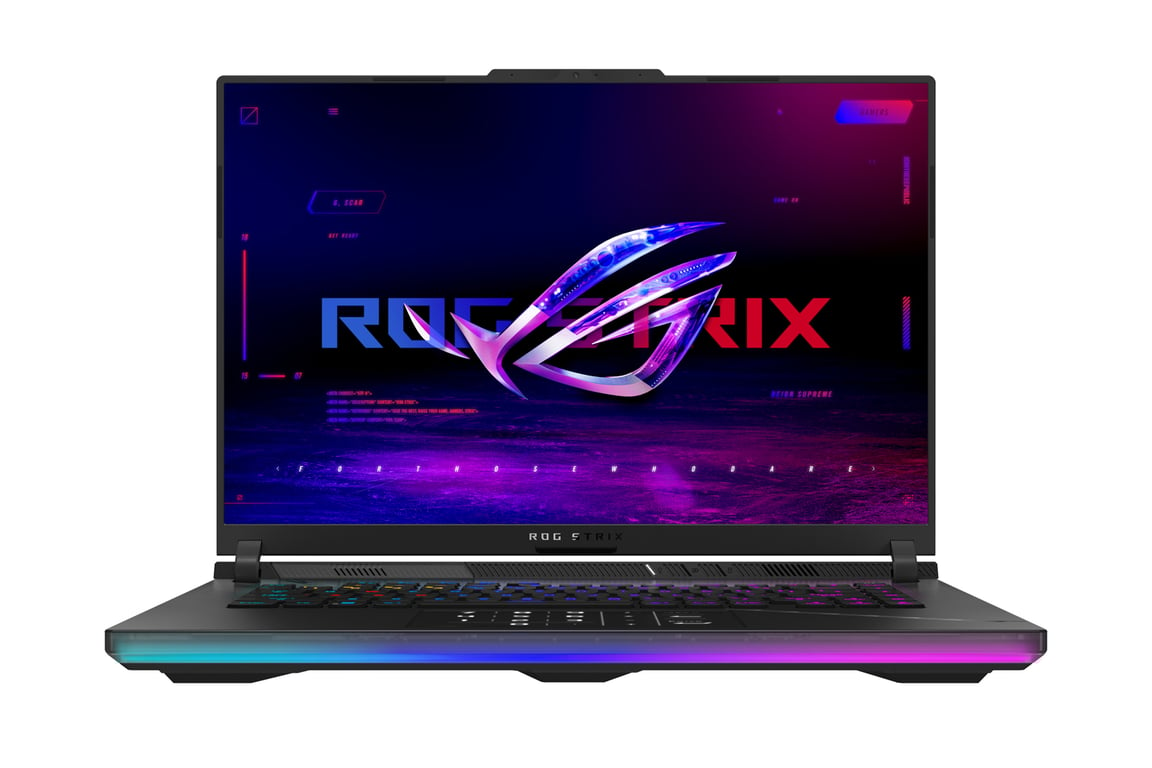 Asus ROG SCAR16-G634JYR-DRRA105W Noir 16  - Intel Core i9-14900HX - NVIDIA GeForce RTX 4090 - SSD 2To - RAM 64Go - Windows 11 - Azerty - Neuf