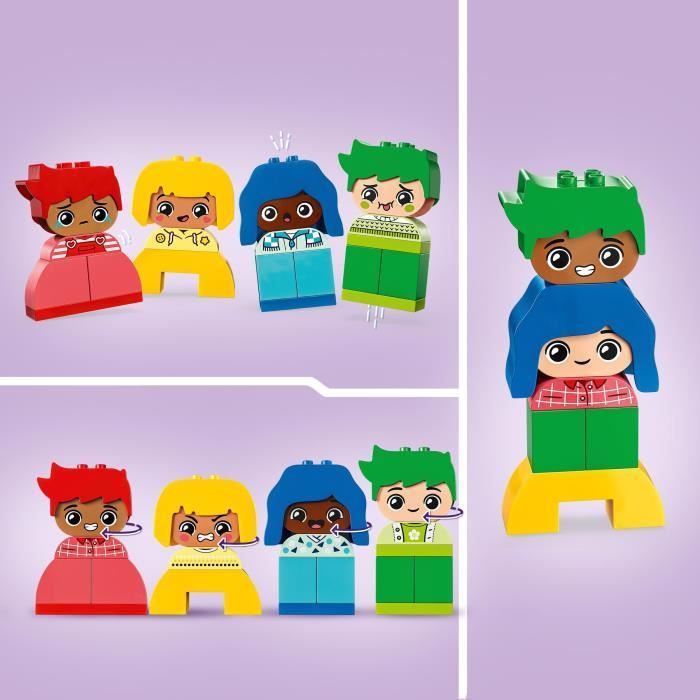 Lego Duplo My First Fortes Émotions Et Grands Sentiments 10415 Lego La Boîte - vue 5