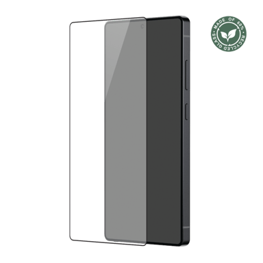 Protection d'écran en verre trempé (60% verre trempé recyclé) pour Samsung Galaxy S26 Ultra 5G, Noir