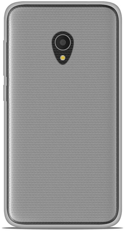 Coque silicone unie compatible Givré Blanc Orange Rise 52