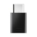 Adaptador Samsung Micro-USB hembra a USB tipo C carga y sincronización - Negro
