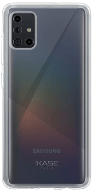 Coque hybride invisible pour Samsung Galaxy A51, Transparente
