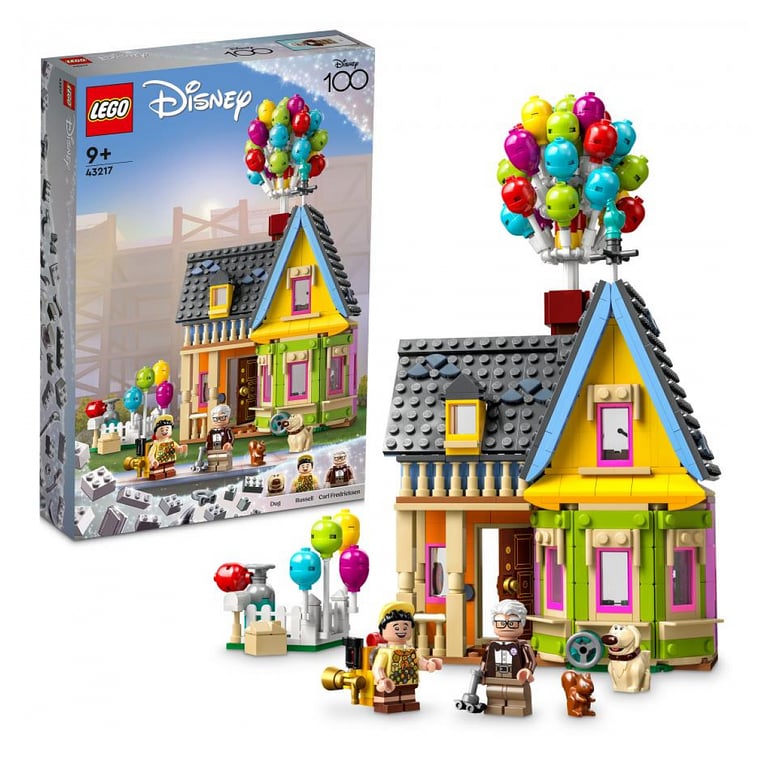 Set LEGO Disney 43217 Maison de « Là-haut » avec Minifigurines et Accessoires - Neuf