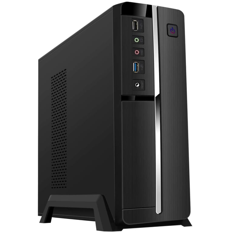 Boîtier PC Tooq Boîtier Atx Mini-Tour Avec Alimentation Tooq Tqc-3005U3 Slim Usb 3.0