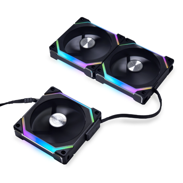 Lian Li UNI FAN SL V2 120 Boitier PC Ventilateur 12 cm 3 pièce Neuf - vue 2