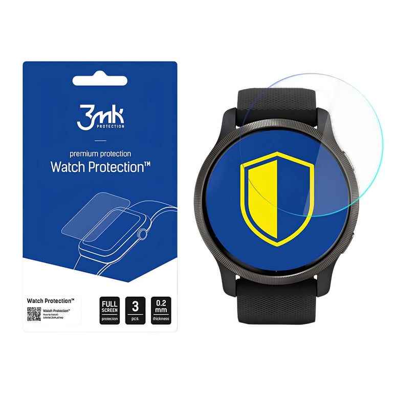 Lot de 3 Films de Protection d'Écran pour Garmin Venu 2 Plus Neuf - vue 3