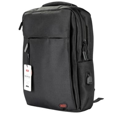 Mochila para portátil XO - hasta 15,6'' - Impermeable y duradera - Carga ra USB