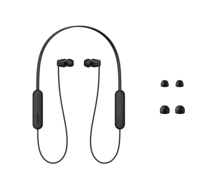 Sony WI-C100 Auriculares Inalámbrico Dentro de oído Llamadas/Música Bluetooth Negro