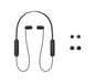 Sony WI-C100 Auriculares Inalámbrico Dentro de oído Llamadas/Música Bluetooth Negro