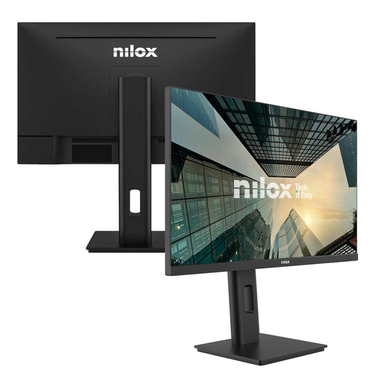 Nilox NXM27REG1201 écran plat de PC 68,6 cm (27 ) 1920 x 1080 pixels Full HD LED Noir - Neuf