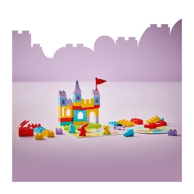 LEGO DUPLO 10450 Le Jeu Du Château d'Hopsy - Jouet De Construction Des 3 Ans Avec Animaux