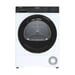 Asciugatrice Haier HD100-A2939E-IT, libera installazione, carico frontale, 10 kg, classe energetica A++, nero e bianco