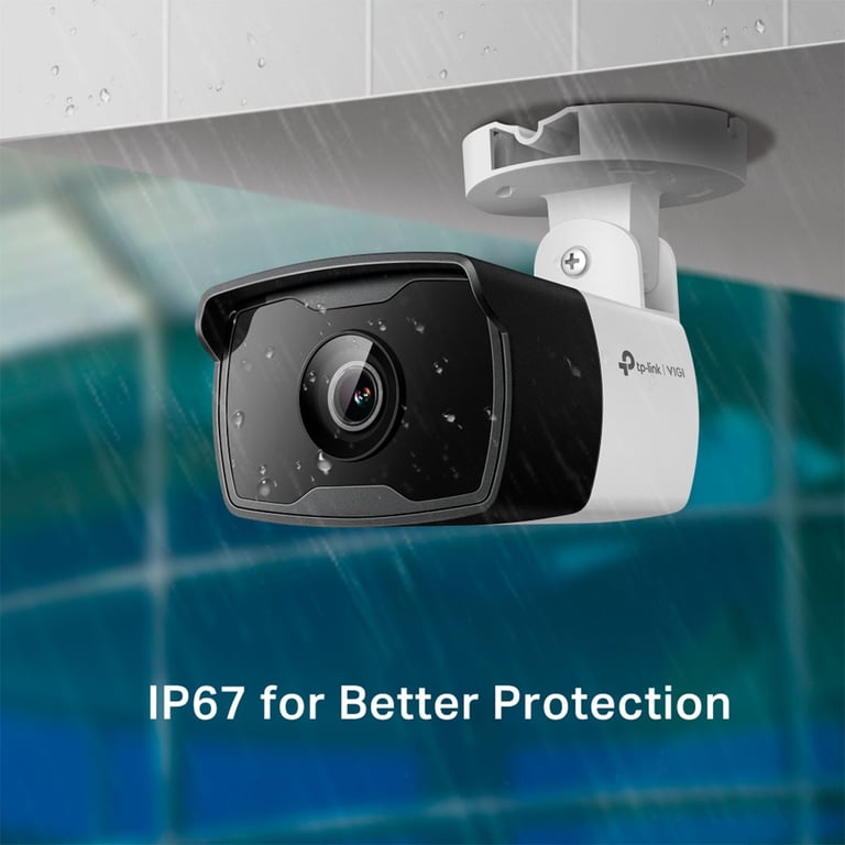 TP Link VIGI C340I 2.8MM caméra de sécurité Balle forme Caméra de sécurité IP Extérieure 2560 x 1440 pixels PlafondMurPoteau Neuf - vue 3