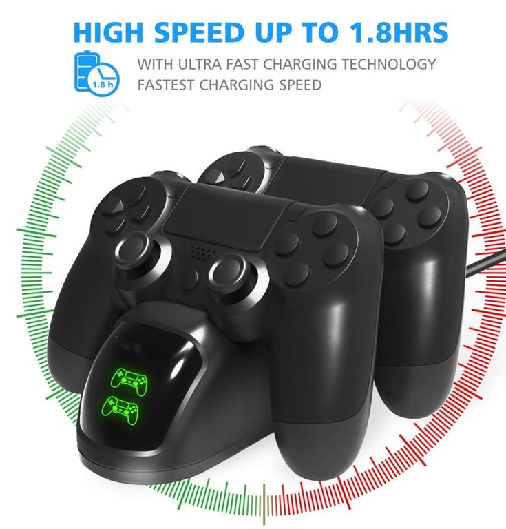 Station de chargement PS4 Double Micro USB Charge automatique - vue 3