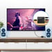 Convertidor de audio digital a analógico DAC Convertidor óptico a RCA Convertidor L/R