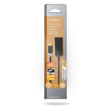 Nedis CCBW64952AT02 Scheda di rete Ethernet 1000 Mbit/s