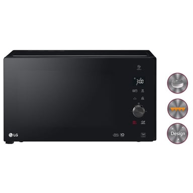 Micro-ondes pose libre 32L LG 1200W 54.4cm, MH7265DDS