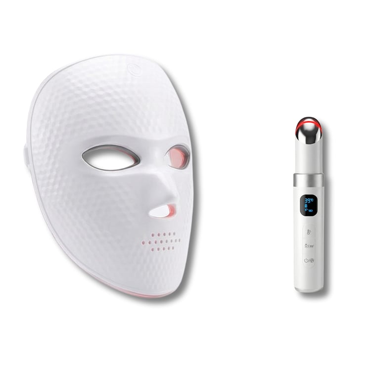Dispositif Facial BODYLIFE Cofre Luminosidad Y Mirada LED EMS Antirides - vue 2