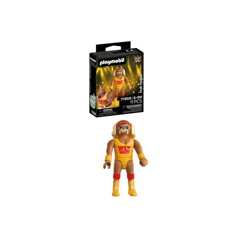 Playmobil WWE 71958 Hulk Hogan - vue 3