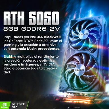 PC Racing Submariner PC Gaming Intel Core i7-12700KF / 32GB / 2TB SSD / RTX 5050 + Windows 11 Pro