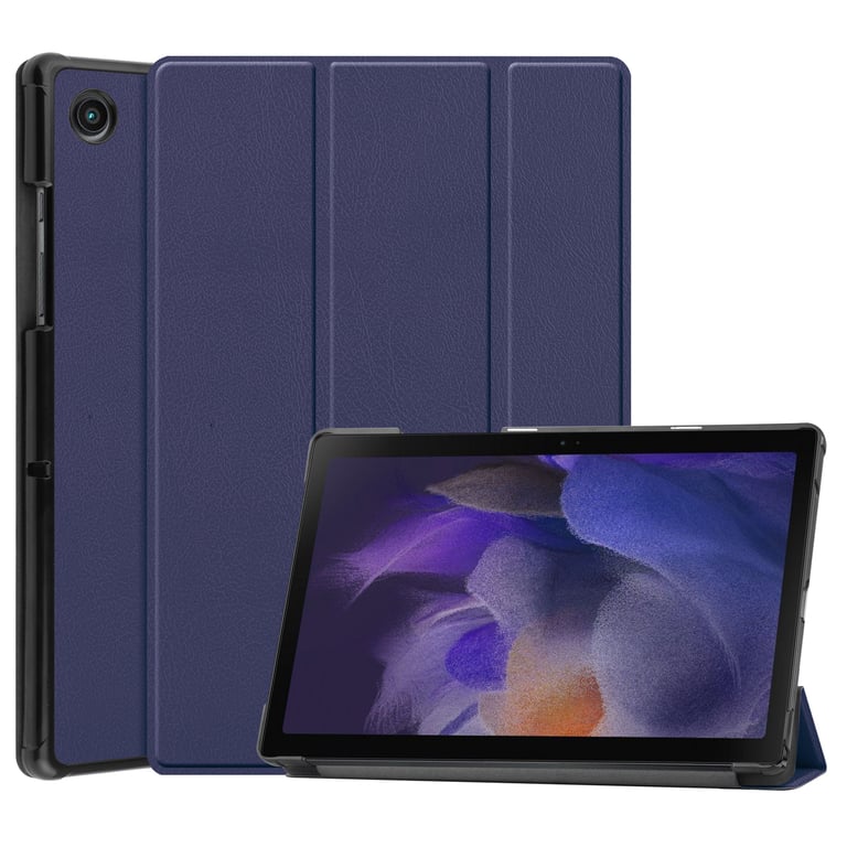 Housse Samsung Galaxy Tab A9 8.7 pouces smartcover bleue - Etui coque  Pochette bleu protection Galaxy Tab A9 - Xeptio