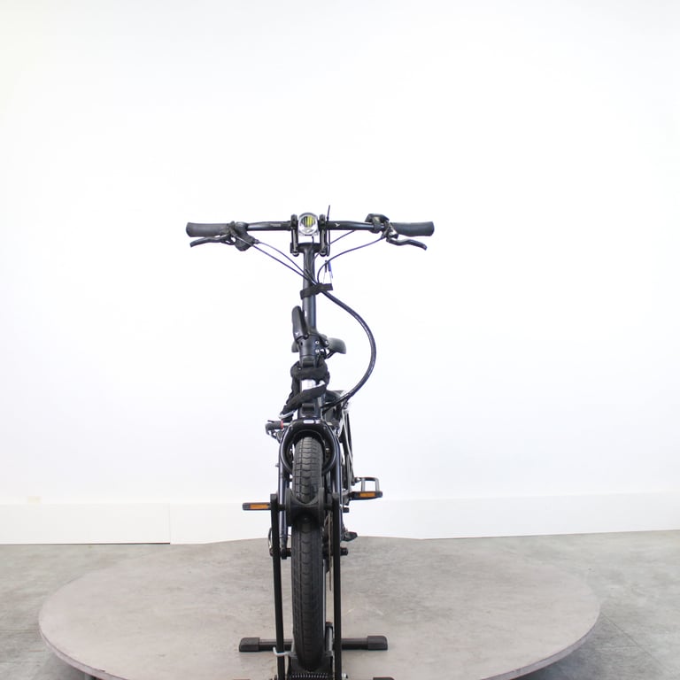 VTC électrique Moustache Samedi 28.1 Taille — 400 Wh 36V Active Line Plus 50 Nm 9 vitesses suspension avant - vue 2