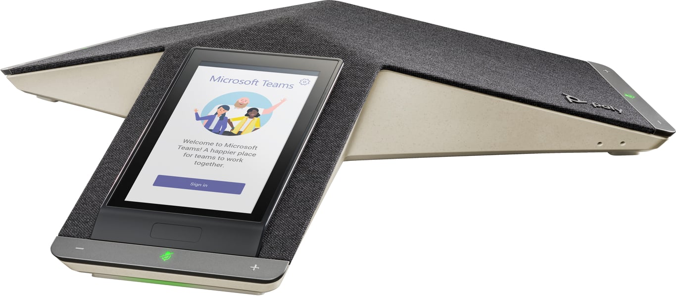 HP POLY Poly Trio C60 IP Conference Phone for Microsoft Teams and PoE-enabled No Radio - Excellent état