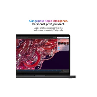 Apple MacBook Pro 16" M4 (2024) Noir sidéral Reconditionné - vue 9