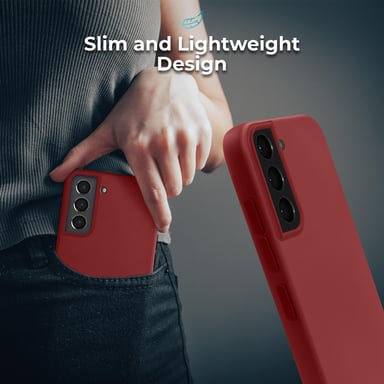 Mode de vie Moozy. Conçu pour Samsung S21 5G, Samsung S21 Case, Vintage Pink - Coque en silicone liquide avec finition mate et doublure en microfibre douce