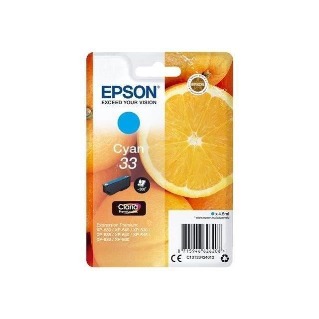 Epson C13T33444012 Jaune - vue 6