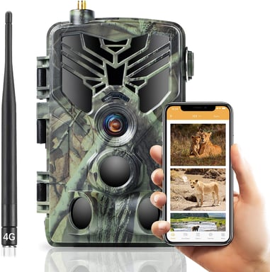 Caméra de Chasse 4K 4G Appareil Photo 30Mpx Application iPhone Android IR IP66 YONIS