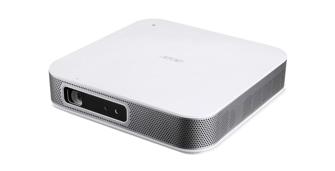 Acer PD1520s 1200 ANSI lumens DLP 1080p (1920x1080) Argent - Neuf Argent - vue 3
