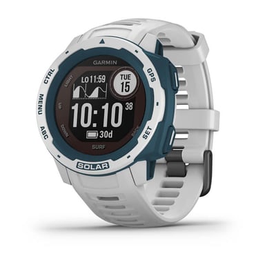 Instinct Solar - Surf Edition Mip Azul, Blanco Gps (Satélite)