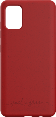 Coque pour Samsung Galaxy A51 Natura Eco-conçue Rouge Just Green