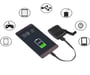 Dynamo pour Smartphone Chargeur USB Batterie Manivelle Secours (NOIR)