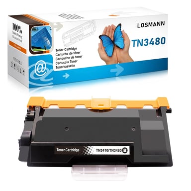 1x Cartucho de Tóner Compatible para TN-3480 TN-3430 TN3480 TN3430 HL-L5000D HL-L5100DN HL-L5200DW HL-L6400DW HL-L5200DWT MFC-L5750DW MFC-L5700DW MFC-L5800DW MFC-L5850DW MFC-L6900DW