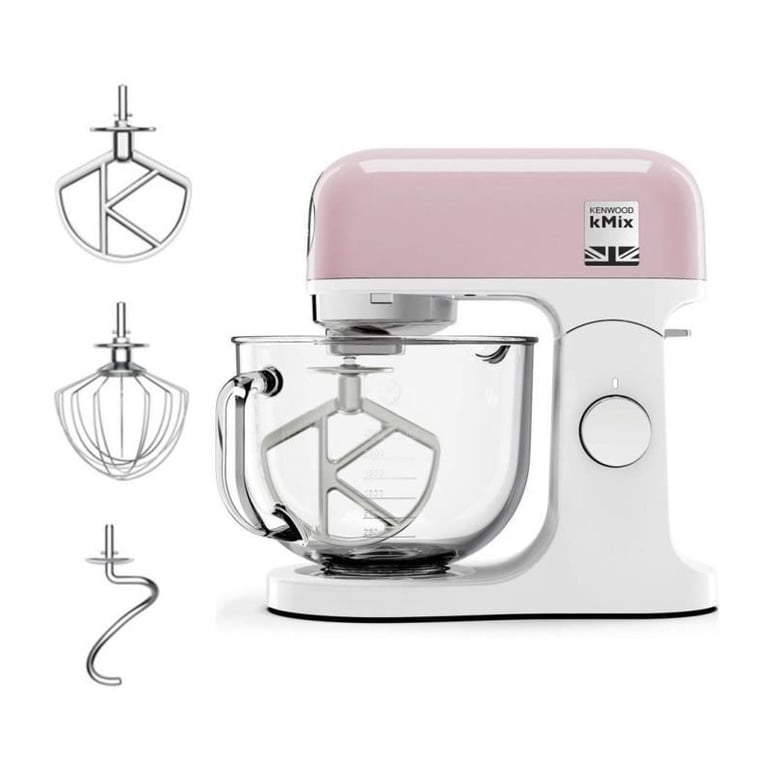 Robot pâtissier multifonction KENWOOD KMX754PP Moteur professionnel 2 sorties pour accessoires Bol en verre avec - vue 2