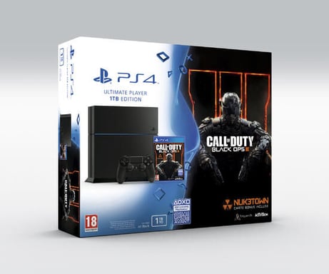 PS4 Fat 1TB + Call of Duty: black ops III