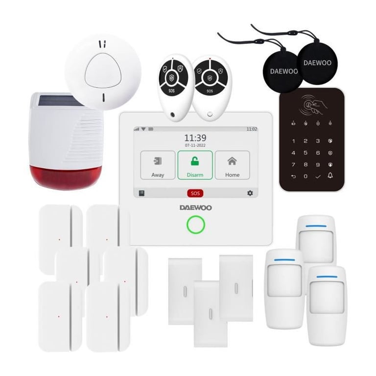 Alarme Daewoo Wifi / GSM 4G AM313 Neuf