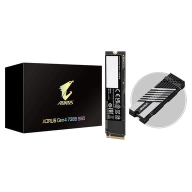 GIGABYTE AORUS Gen4 7300 SSD 2TB 2 To M.2 PCI Express 4.0 NVMe 3D TLC NAND