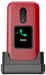 Doro 2880 (4G) con base di ricarica, rosso