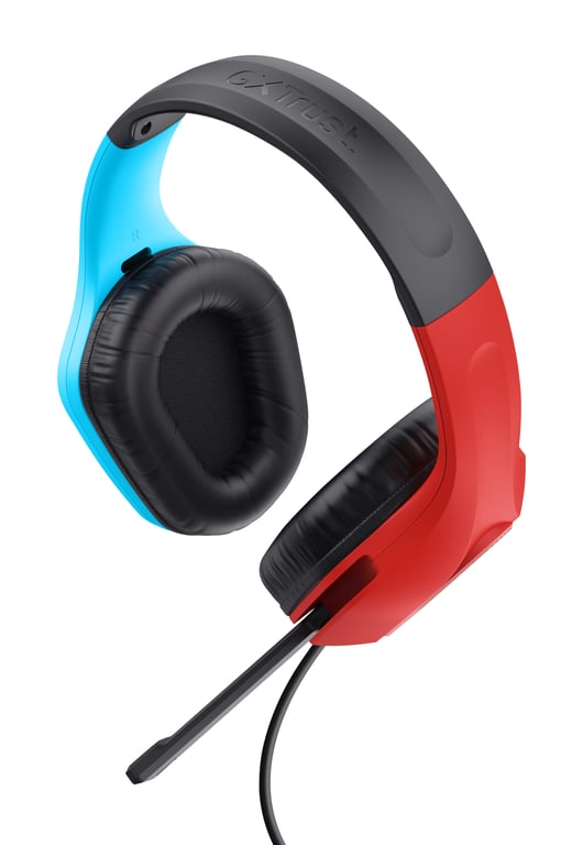 Trust GXT Zirox Casque Avec fil Arceau Jouer Cyan Neuf - vue 2