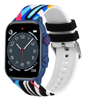 Trevi T-FIT 458 A 4,95 cm (1.95'') AMOLED Numérique 410 x 502 pixels Bleu