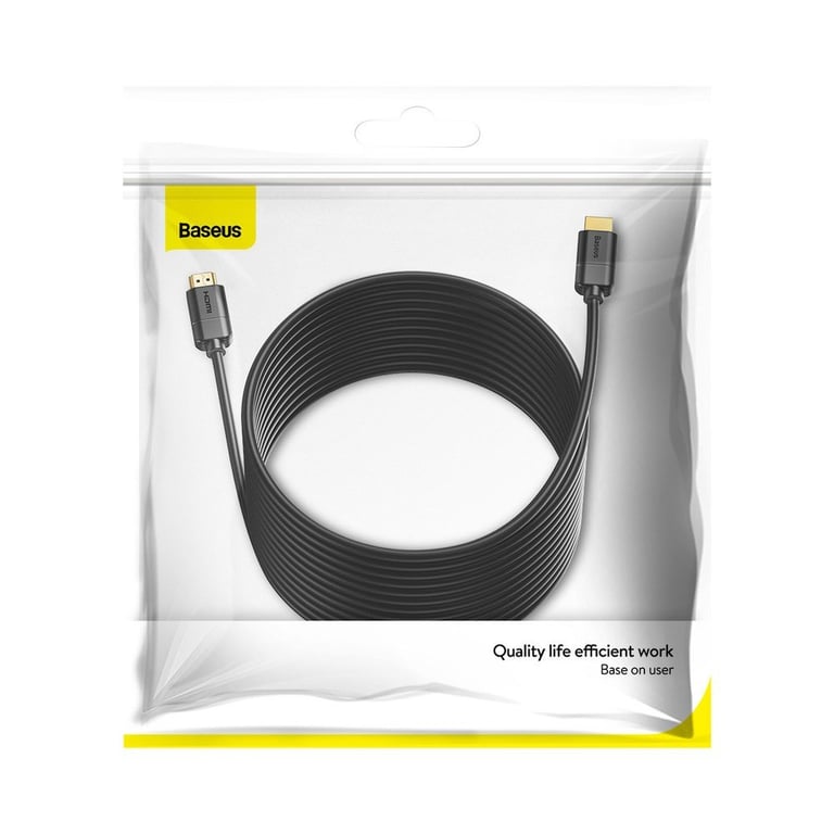 Baseus CAKGQ-A01 câble HDMI 1 m HDMI Type A (Standard) Noir - vue 3