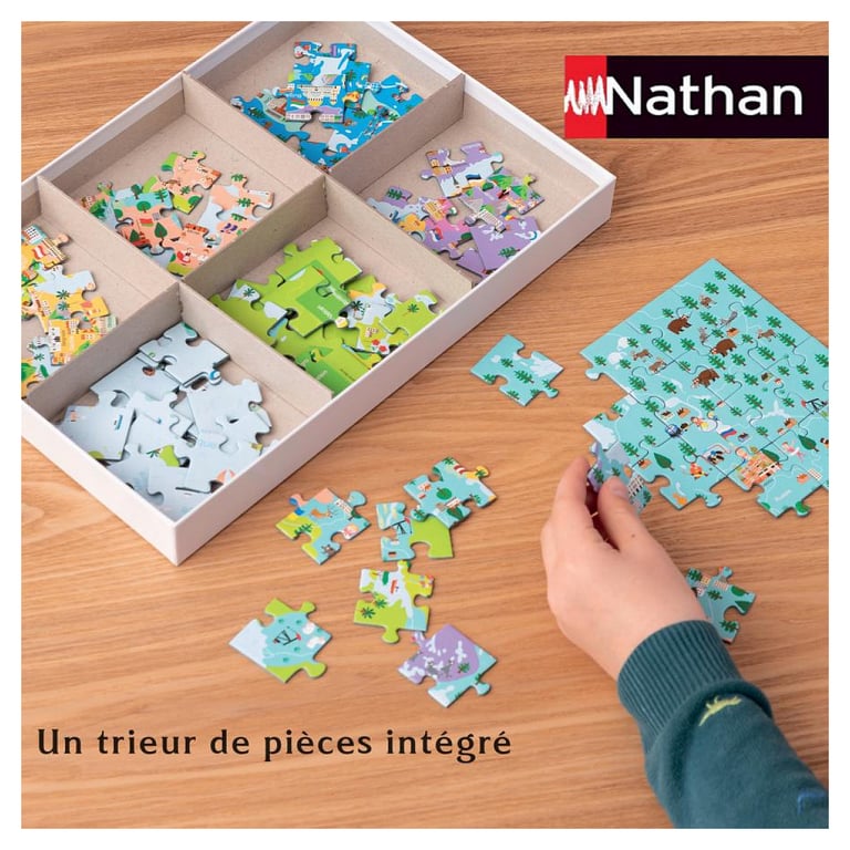 Puzzle Nathan 150 Pièces - Cendrillon Magique pour Enfants - Neuf
